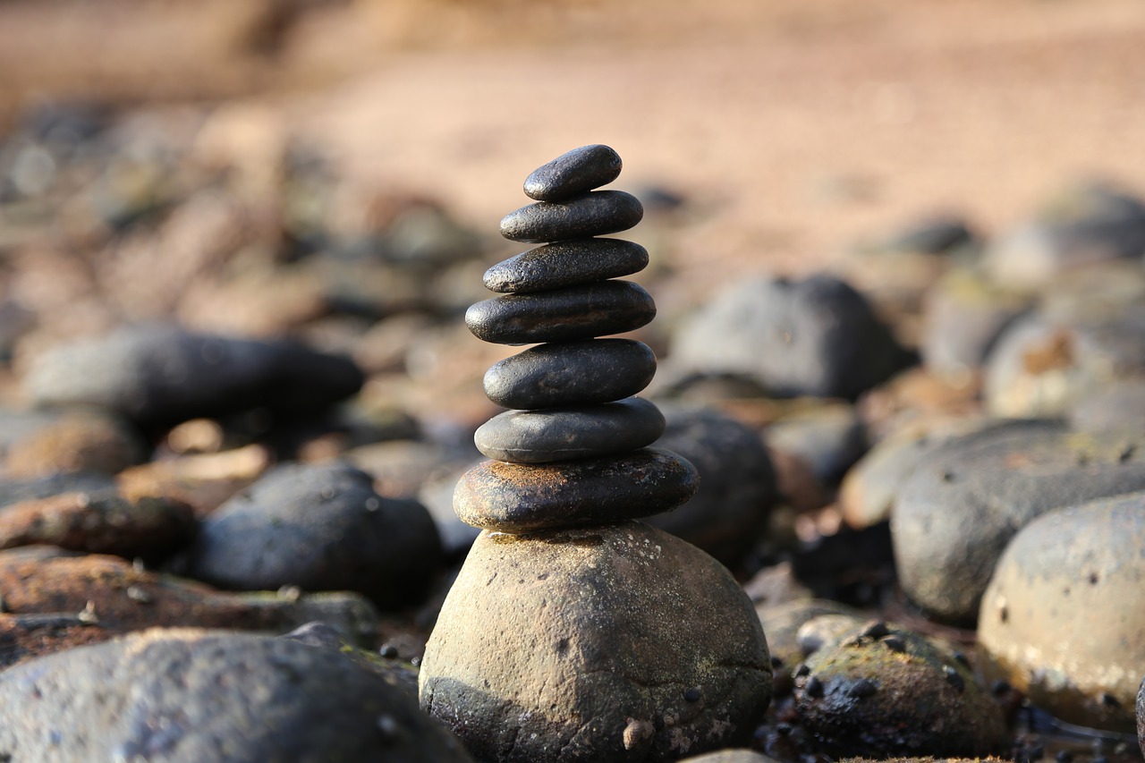 meditation stones